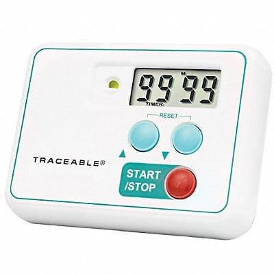 Visual Alarm Timer Audible 3/8 LCD