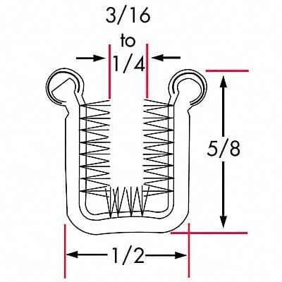 Edge Grip Seal Window Channel 6 ft PP