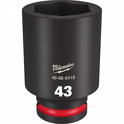 Deep Impact Socket Steel 43 mm