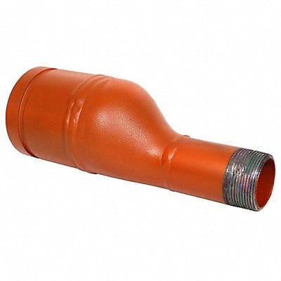 Coupling Ductile Iron 3 x 2 in Orange