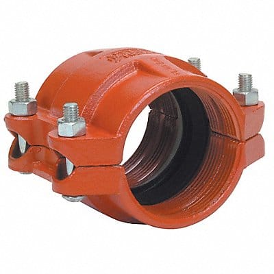 HDPE Coupling Ductile Iron 4 in Grooved