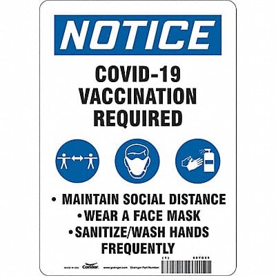 Facemask Reminder Safety Sign