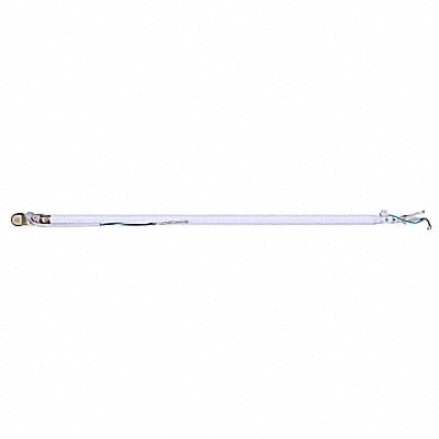 Downrod Fan 36 White