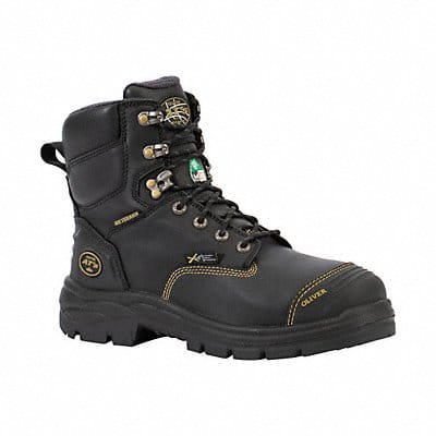 6-Inch Work Boot D 7 1/2 Black PR