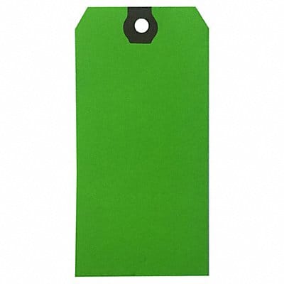 Blank Shipping Tag Paper Green PK500