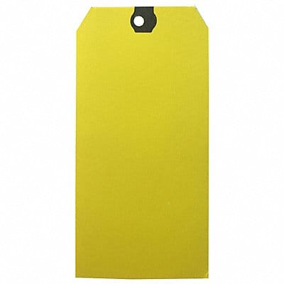 Blank Shipping Tag Paper Yellow PK500