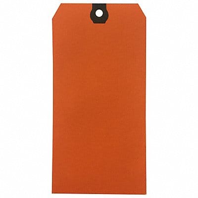 Blank Shipping Tag Paper Orange PK500