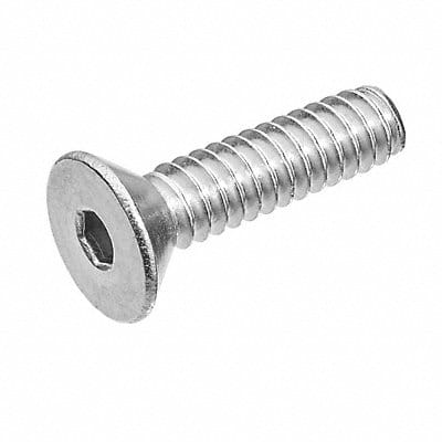 ScktFltHdScrw SS #0-80 1/8 L PK25