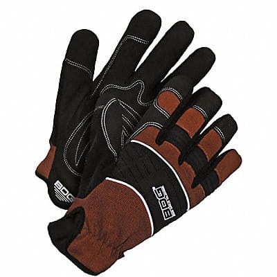 Mechanics Gloves Black/Brown 2XL