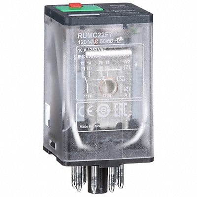 Universal Plug-In Relay 120 VAC PK10