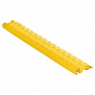 Cable Protector 1 Channel 5-3/4 W Yellow