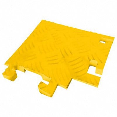 Cable Protector 1Channel 11-3/4 W Yellow