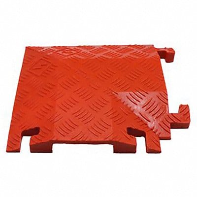 Cable Protector 1 Channel 2-3/4 W Orange