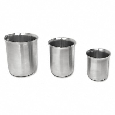 Griffin Beakers Stainless Steel 125mL