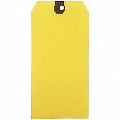 Blank Shipping Tag Paper Yellow PK1000