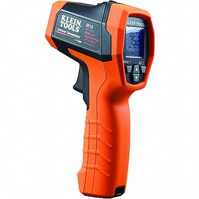 Infrared Thermometer Dual LCD 9V Battery