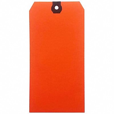 Blank Shipping Tag Paper Orange PK1000