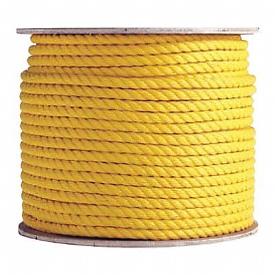 Poly Rope Yellow 1/2 X100ft