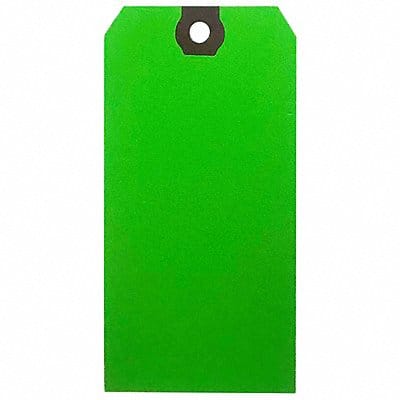 Blank Shipping Tag Paper Green PK1000