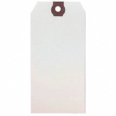 Blank Shipping Tag Paper White PK1000