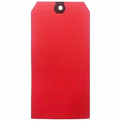 Blank Shipping Tag Paper Red PK500