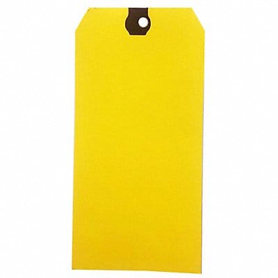 Blank Shipping Tag Paper Yellow PK500