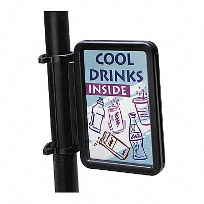 Sqawker Sign Holder 6 pcs. Black