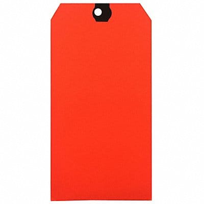 Blank Shipping Tag Paper Orange PK1000