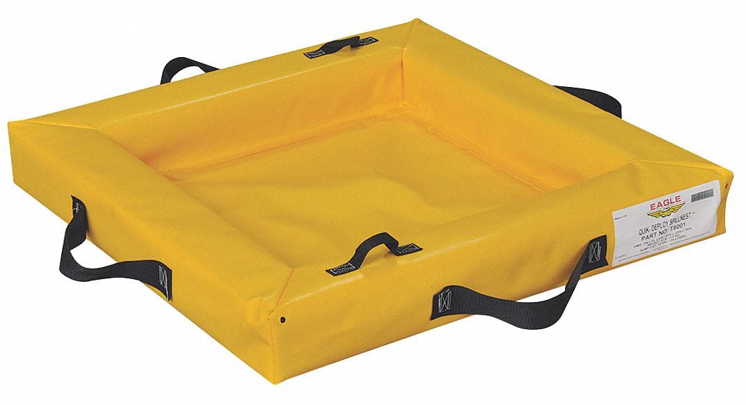 Collapsible Drip Pans and Spill Containment Trays