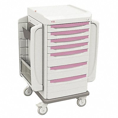 Bedside Cart Polymer Light Taupe