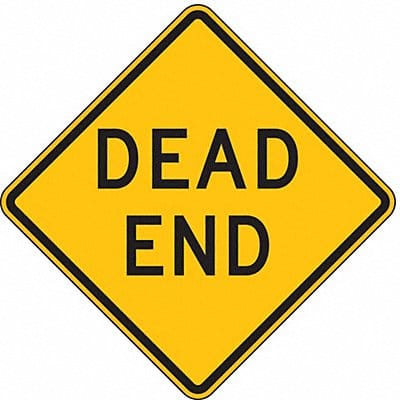 Dead End Traffic Sign 24 x 24