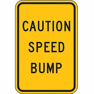 Speed Bump Traffic Sign 18 x 12