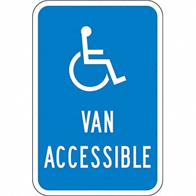 Handicapped Parking Sign 18 x 12