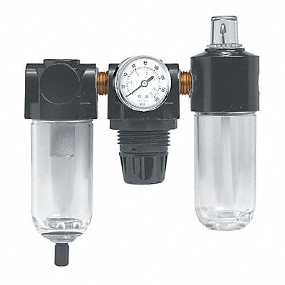 Mini Filter/Regulator/Lube Combo 1/4