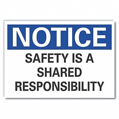 Acc Prevention Label 10 in x 14 in