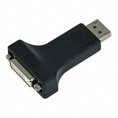 Displayport Male DVI-D Female Black