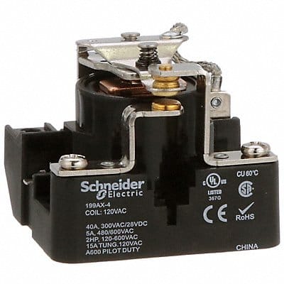 Open Power Relay 5 Pin 120VAC SPDT