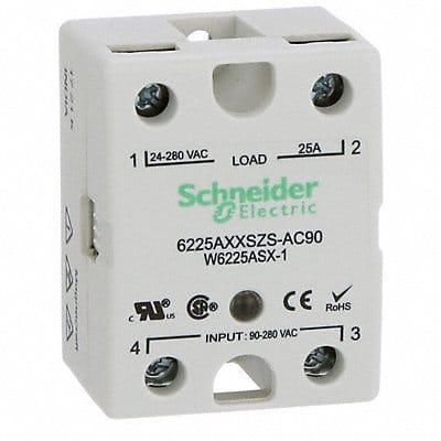 Solid State Relay In 90 to 280VAC 25