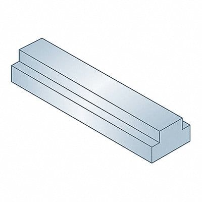 Step Key Stock 1/2 x5/8 x1ft Type2 ZcOv