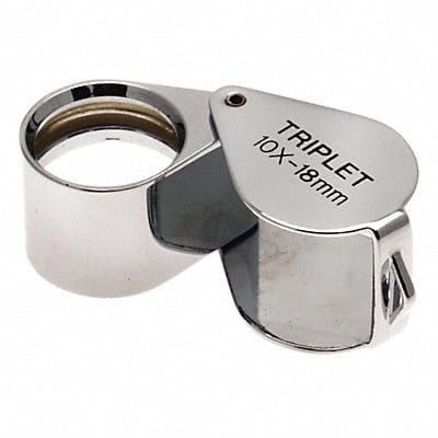 Eye Loupe 10x Silver