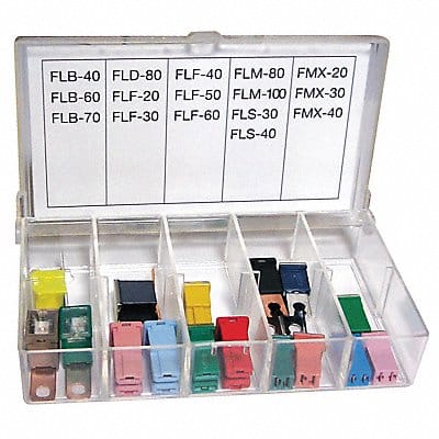 Automotive Blade Fuse Kit 16 FLB FLF FLM