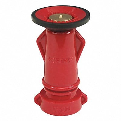 Fire Hose Nozzle 1-1/2 in Red