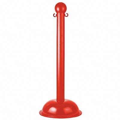 E1219 Heavy Duty Stanchion 41 in H Red PK4