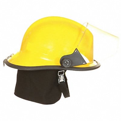 Fire Helmet Yellow Modern