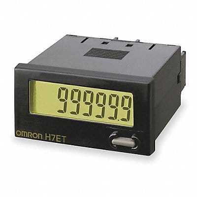 Hour Meter 24VDC Plastic 7 Digits