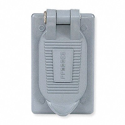 Weatherproof Cover Thermoplastic Gray