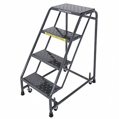 Rolling Ladder Steel 38 In.H