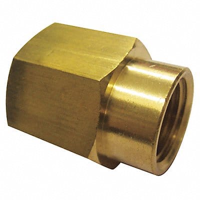 Reducing Coupling Brass 3/8 x 1/8 in