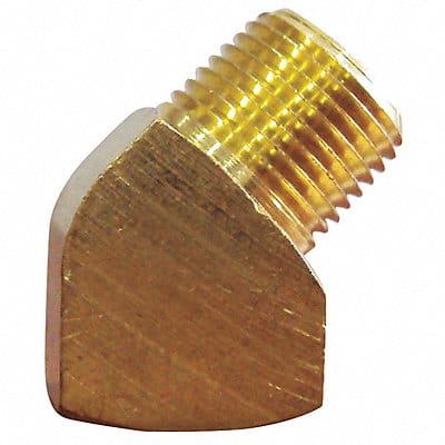 45 Street Elbow Brass 3/8 in 10 PK