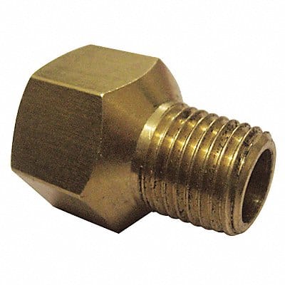 Reducing Adapter Brass 3/8 x 1/8 in